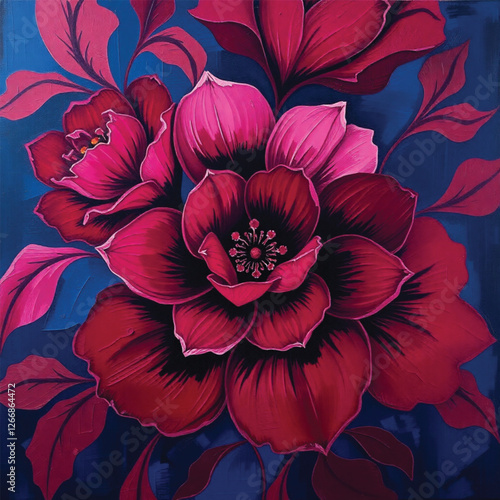 abstract floral background