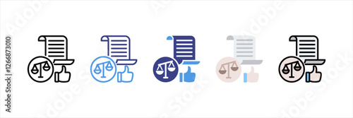 Review Multistyle Icon Set