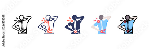 Pain Multistyle Icon Set