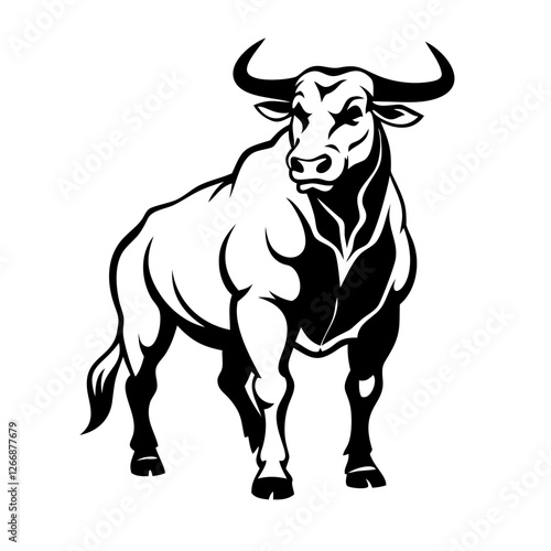  A dynamic bull icon capturing the passion, drama, and energy of the arena.