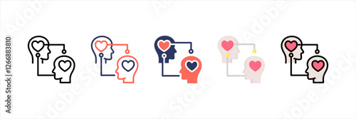 Empathy Multistyle Icon Set