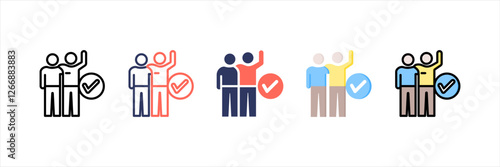 Accompany Multistyle Icon Set