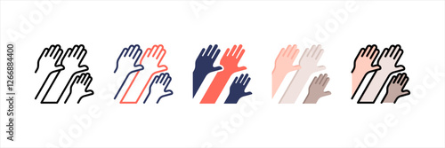 Outreach Multistyle Icon Set