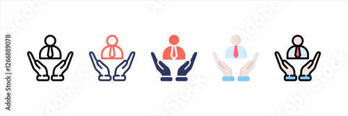 Mentor Multistyle Icon Set