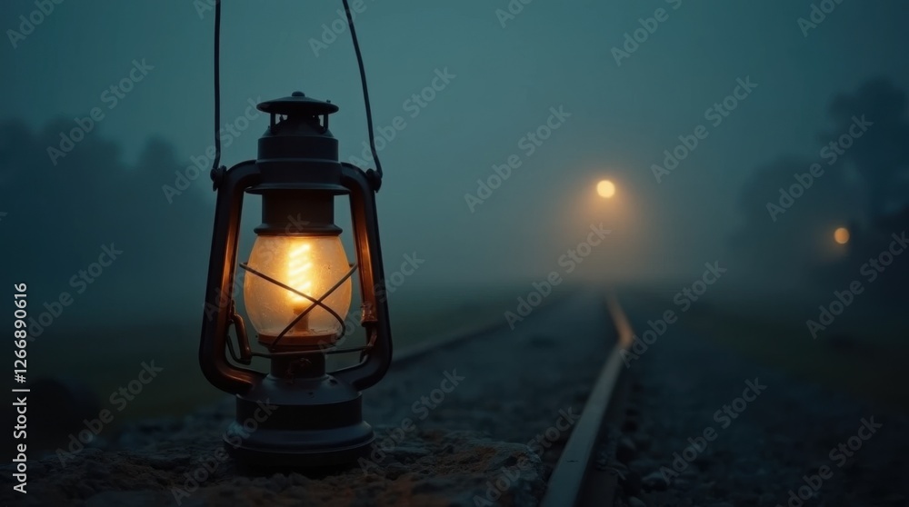 custom made wallpaper toronto digitalGlowing Black Metal Railway Lantern (Early 1900s)