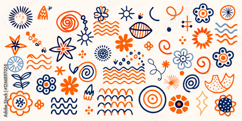 Floral Fantasia: A Kaleidoscope of Abstract Elegance