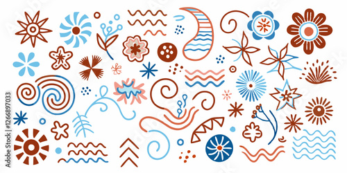 Floral Fantasia: A Kaleidoscope of Abstract Elegance