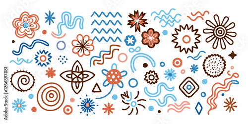 Floral Fantasia: A Kaleidoscope of Abstract Elegance