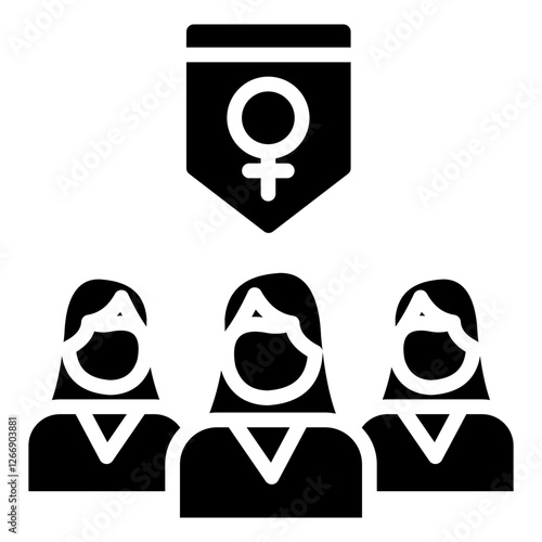 College Sorority Icon