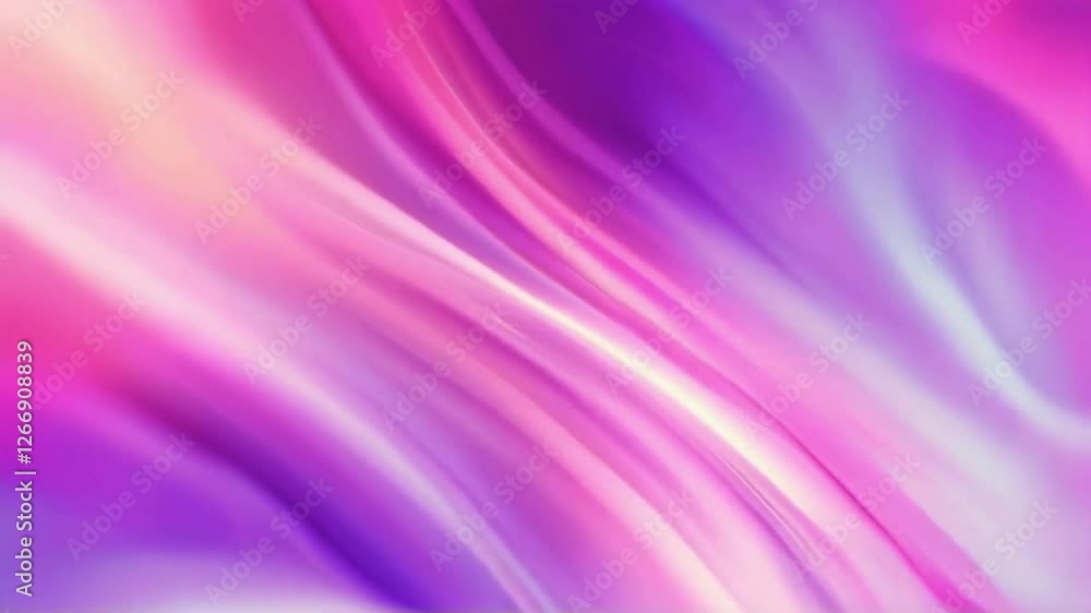 Iridescent Flowing Hues, A Mesmerizing Abstract Background Motion