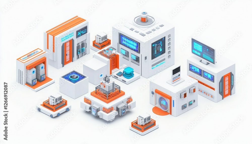 A modern, stylized illustration of various laboratory and medical equipment in a clean, organized layout with vibrant colors. A modern, stylized illustration of various laboratory and medical equipment in a clean, organized layout with vibrant colors.