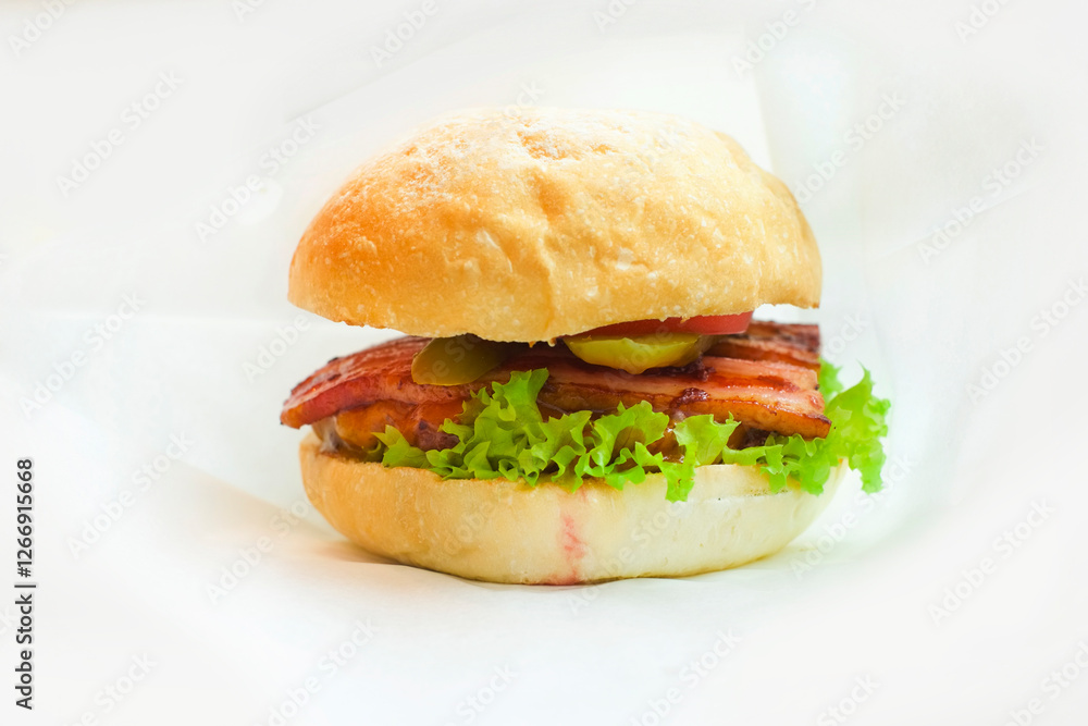 ハンバーガー ハンバーガー