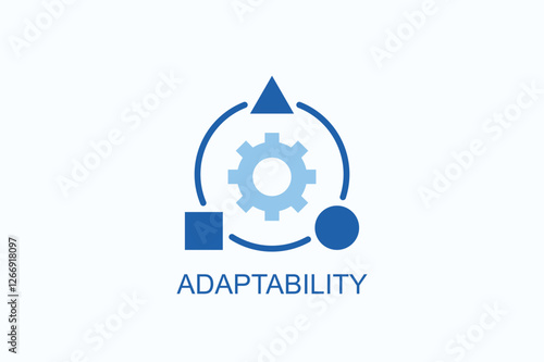 Adaptability Icon Or Logo Isolated Illustration