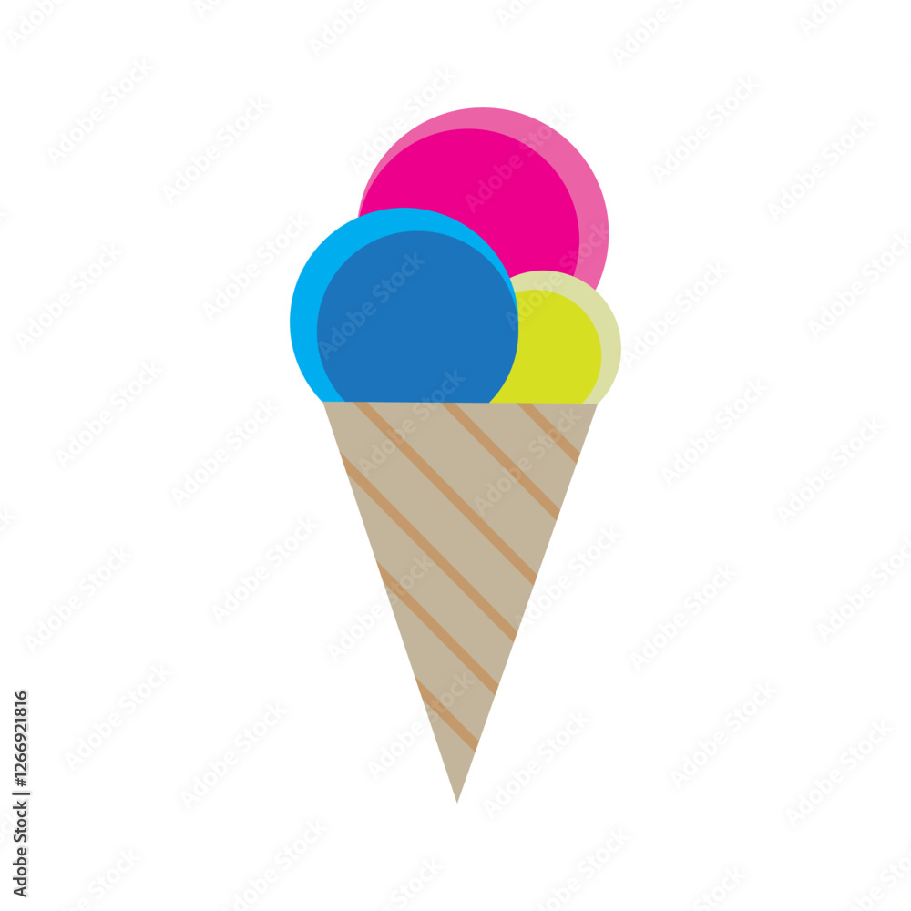 This image features a vibrant pattern of overlapping chevrons in shades of pink, blue, and yellow, creating a dynamic and eye catching design This image features a vibrant pattern of overlapping chevrons in shades of pink, blue, and yellow, creating a dynamic and eye catching design