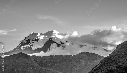 Antisana volcano. National Park Cayambe-Coca Ecuador