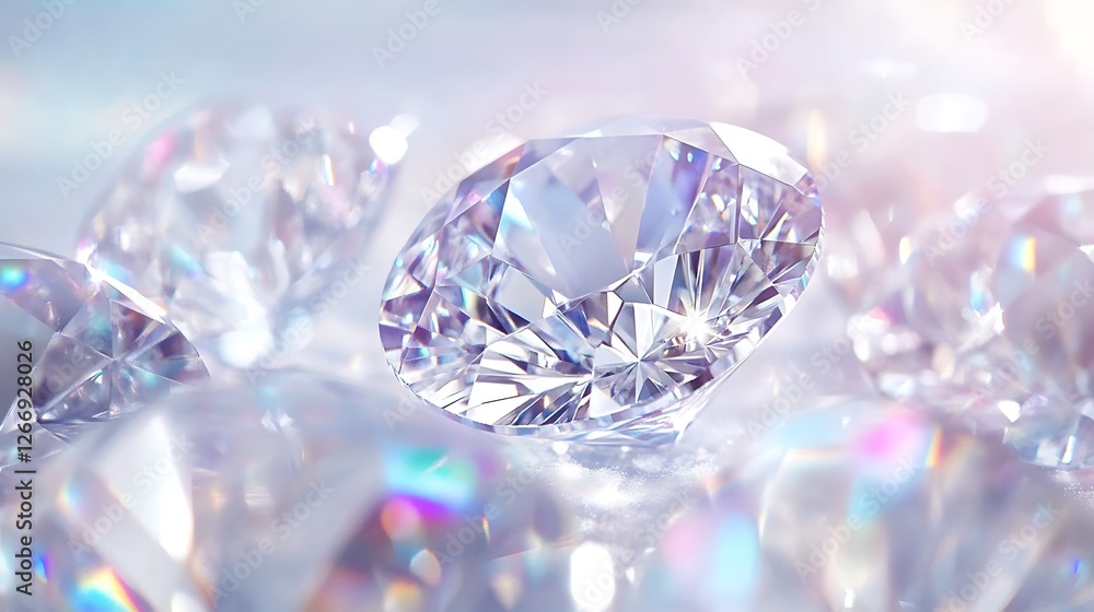 Sparkling Diamonds Glimmering Brilliantly Together Sparkling Diamonds Glimmering Brilliantly Together