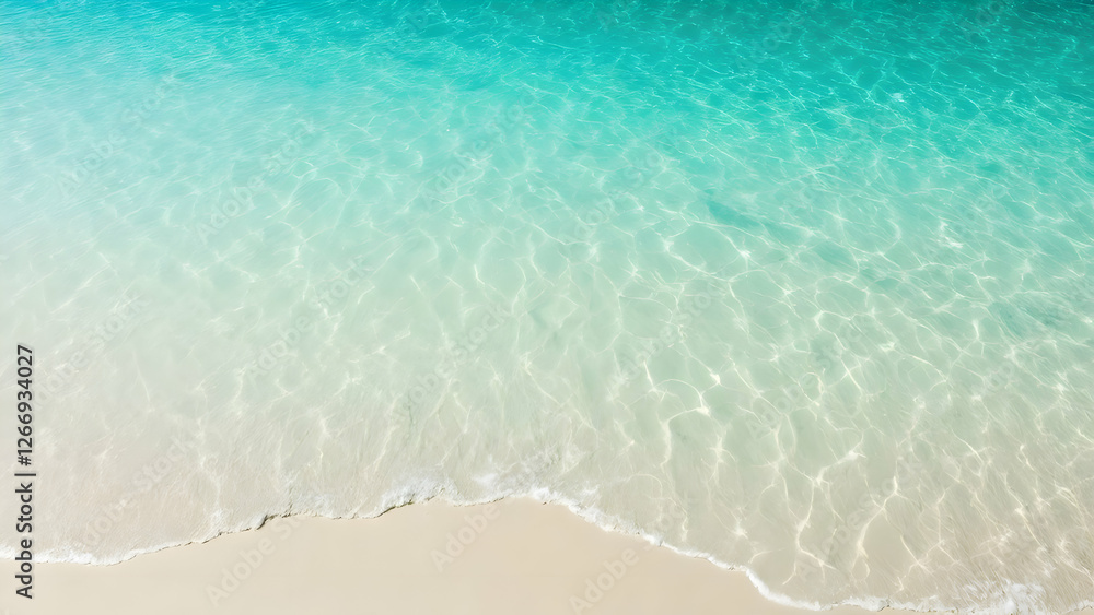 Tropical Waters – A smooth transition from deep teal to crystal-clear aqua, representing tropical beaches. Tropical Waters – A smooth transition from deep teal to crystal-clear aqua, representing tropical beaches.