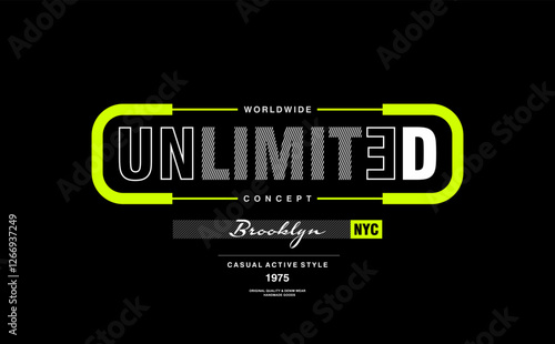 unlimited edition label tee shirt