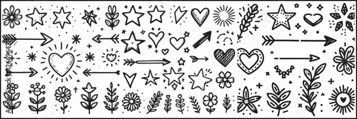 A Black and White Icon Extravaganza