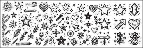 A Black and White Icon Extravaganza