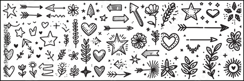 A Black and White Icon Extravaganza