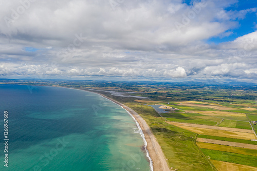 Aerial View Over Kilmore Quay, County Wexford, Ireland  photo