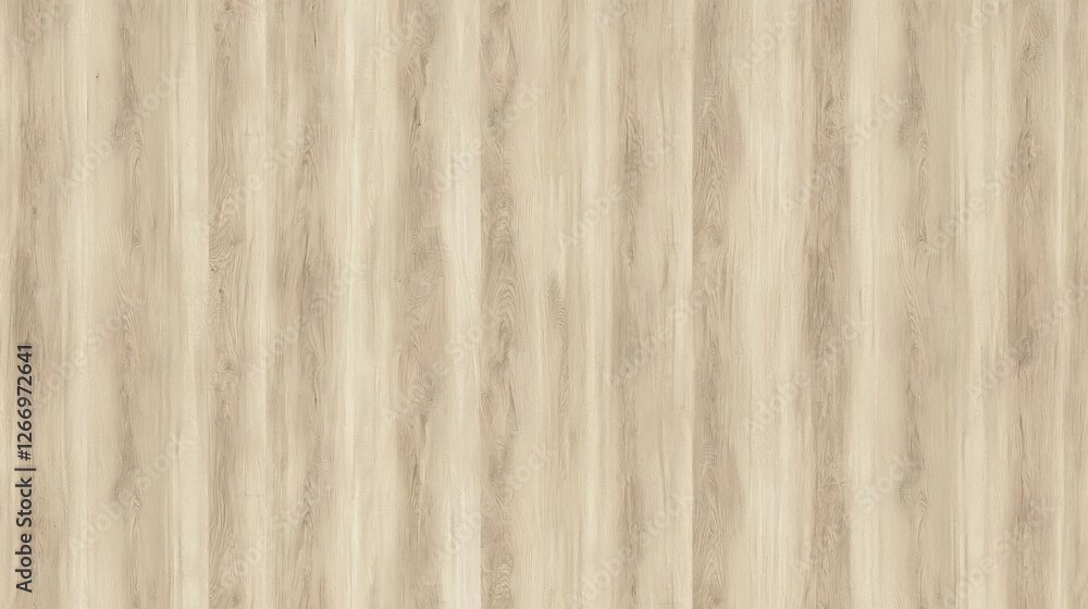 Naklejka premium Light beige wood grain flooring texture background