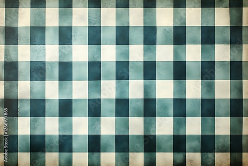 A textured blue and white checkered pattern background suitable for various design projects