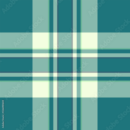 Advertisement plaid vector tartan, tile fabric textile background. Event check texture seamless pattern in cyan and pastel colors.