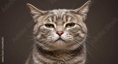 Disgruntled Feline Giving Stink Eye