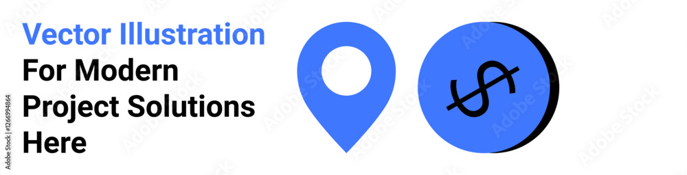 Blue location pin and dollar sign highlight concepts of navigation, profitability, and solutions. Ideal for business, finance, marketing, SEO, strategy startups and web designs. Perfect for a flat Blue location pin and dollar sign highlight concepts of navigation, profitability, and solutions. Ideal for business, finance, marketing, SEO, strategy startups and web designs. Perfect for a flat