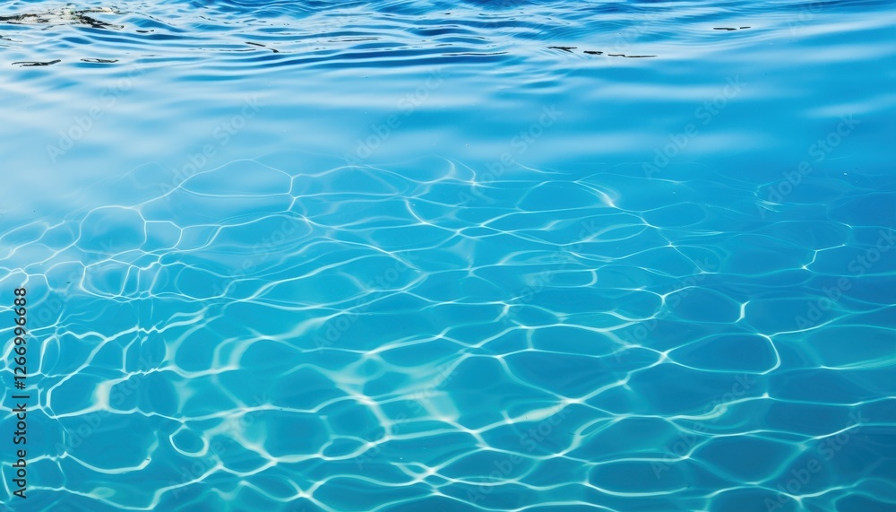 Underwater sunlight patterns create vibrant reflections; great for backgrounds & websites Underwater sunlight patterns create vibrant reflections; great for backgrounds & websites