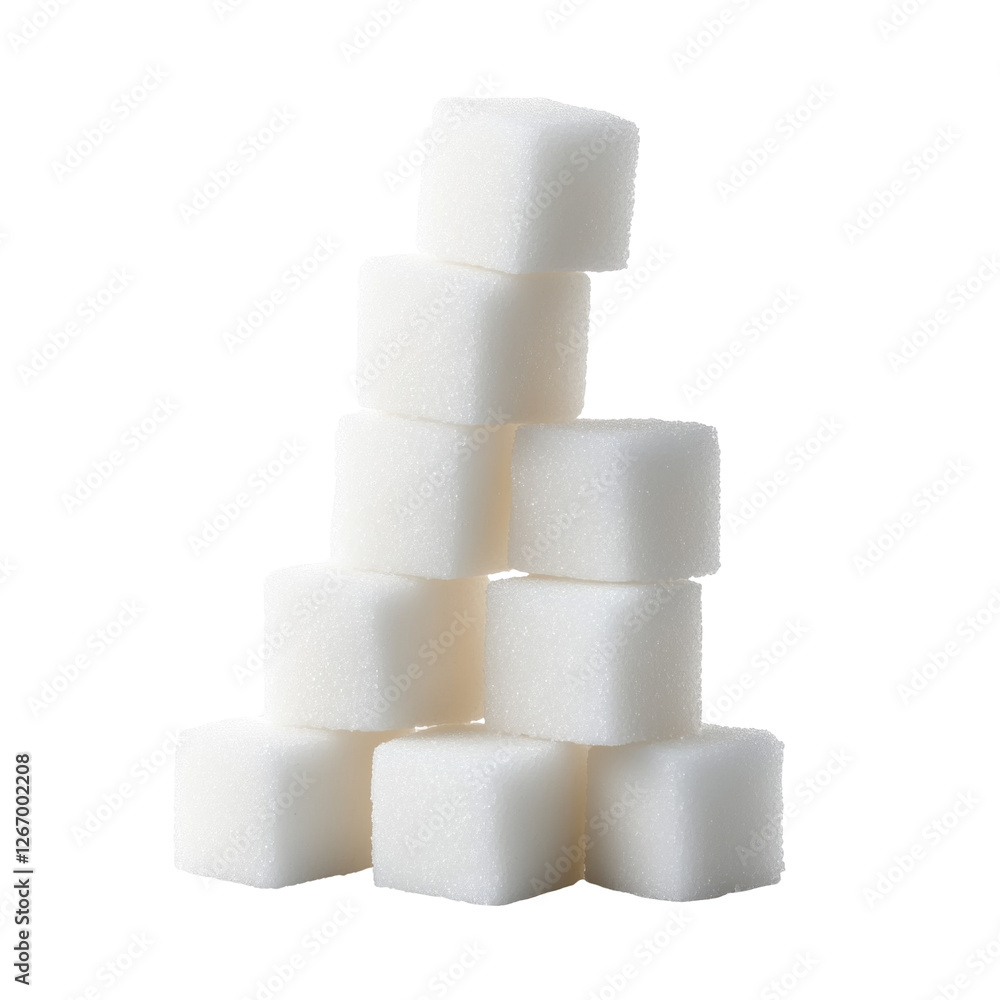 sugar cubes isolated on Transparent PNG sugar cubes isolated on Transparent PNG