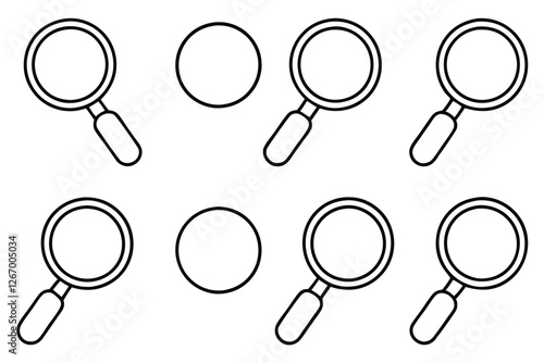 Search Magnifie Uncover Hidden Treasures With Line Art