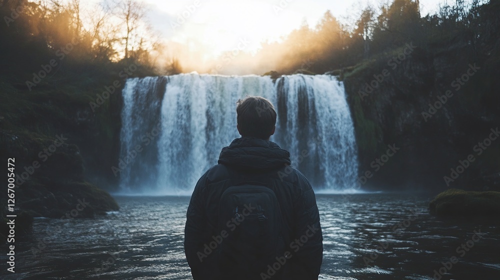 Obraz premium Waterfall photography