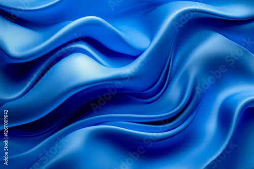 Wallpaper Mural "Simple and Clean Blue Gradient Background in Minimalist Style" Torontodigital.ca