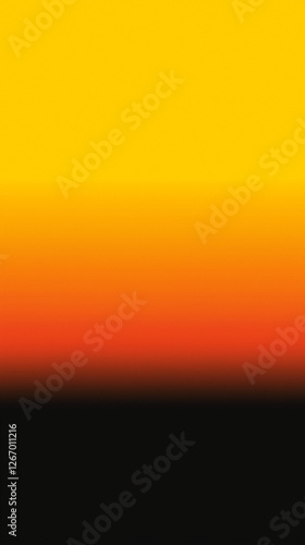 Abstract Gradient Background with Yellow, Orange, and Black Colors for Design Projects