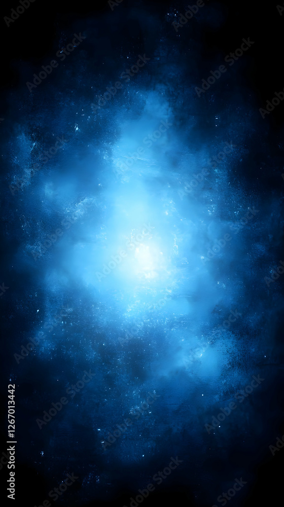 Fototapeta premium Cosmic Nebula, Bright Star, Night Sky, Space, Background, Design