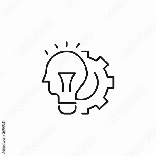 idea engineering icon sign vector