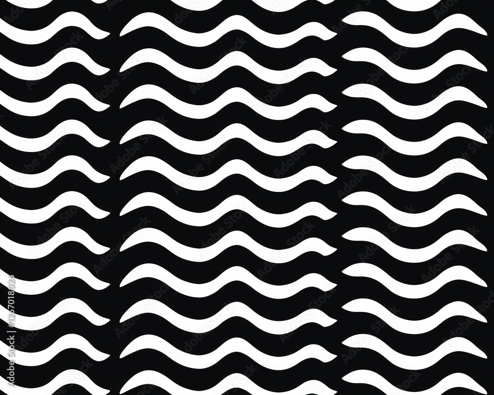 Abstract background pattern with wavy black and white lines, for graphic design use Abstract background pattern with wavy black and white lines, for graphic design use