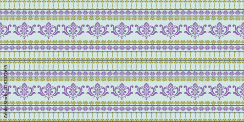 Damask seamless pattern and background. Vector Illustration digital file download for print, printable, wallpaper, background, decoration, texture and many projects.