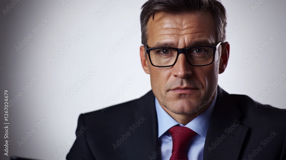 Portrait of a Confident Businessman Portrait of a Confident Businessman