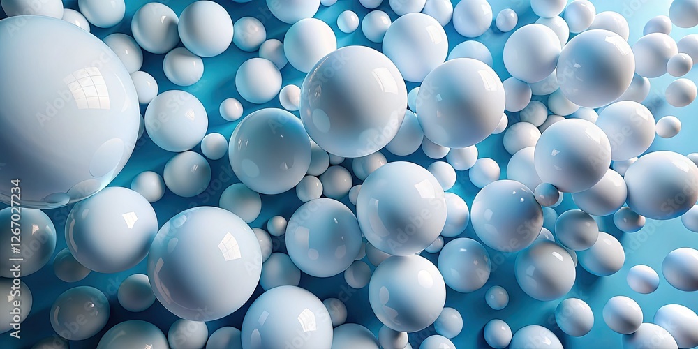 Abstract calming blue sphere wallpaper. Modern background ideal for banners and desktop use. Abstract calming blue sphere wallpaper. Modern background ideal for banners and desktop use.