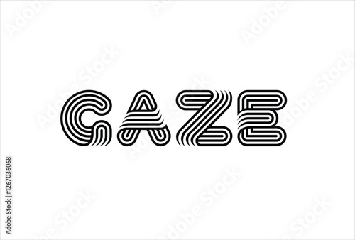 Wallpaper Mural Gaze logo Vector Template. Creative And Modern Gaze logo Torontodigital.ca