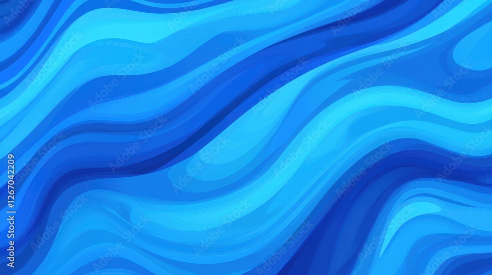 Abstract blue wave background design Abstract blue wave background design