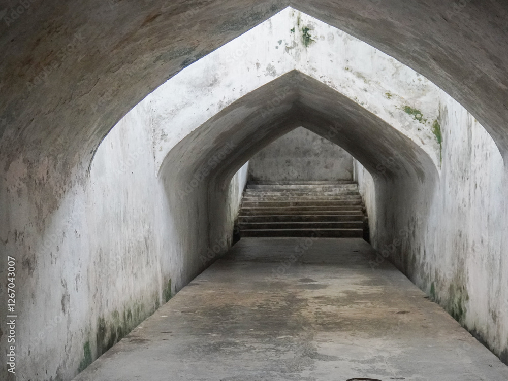 Taman Sari Underground Tunnels, Yogyakarta, Indonesia - Ancient Water Castle Architecture Taman Sari Underground Tunnels, Yogyakarta, Indonesia - Ancient Water Castle Architecture