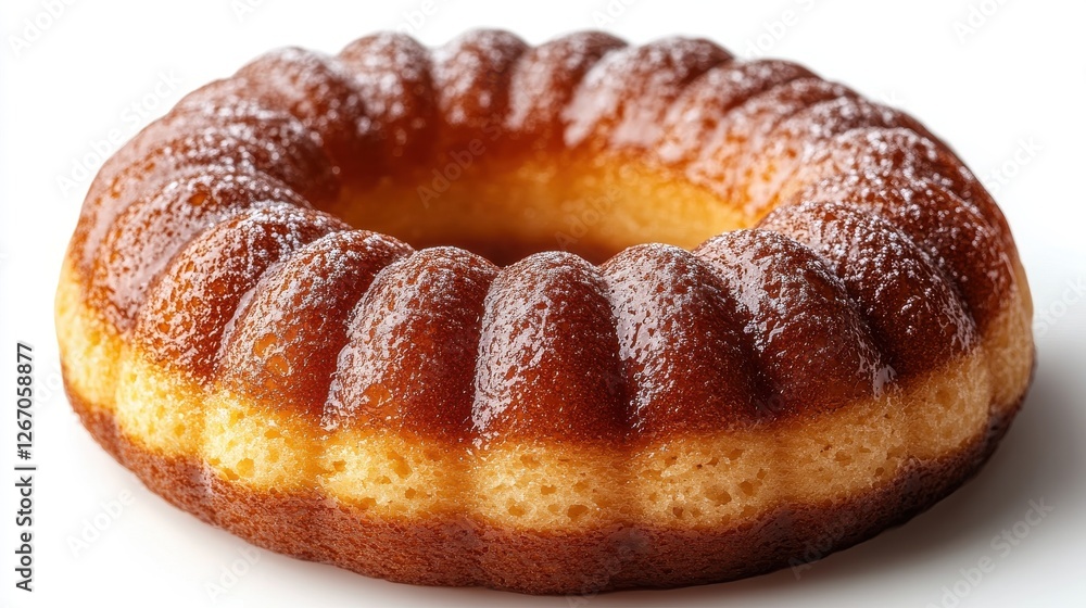 bundt cake isolated on transparent background bundt cake isolated on transparent background
