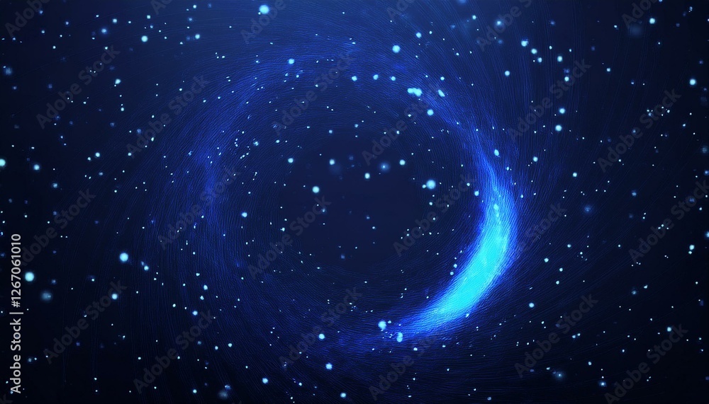 Magic background particle effect, simple background motion graphic. Generated image Magic background particle effect, simple background motion graphic. Generated image