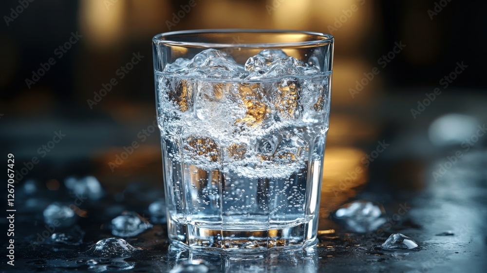 crystal clear glass of water isolated on transparent background crystal clear glass of water isolated on transparent background