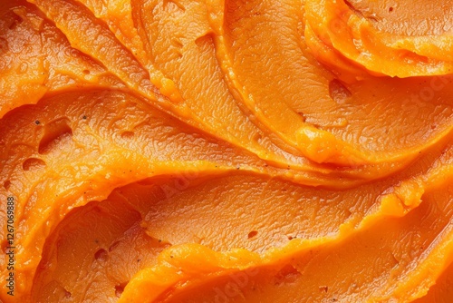 Wallpaper Mural Photo of Fresh carrot puree baby food. Image illustrated food for advertisement Torontodigital.ca